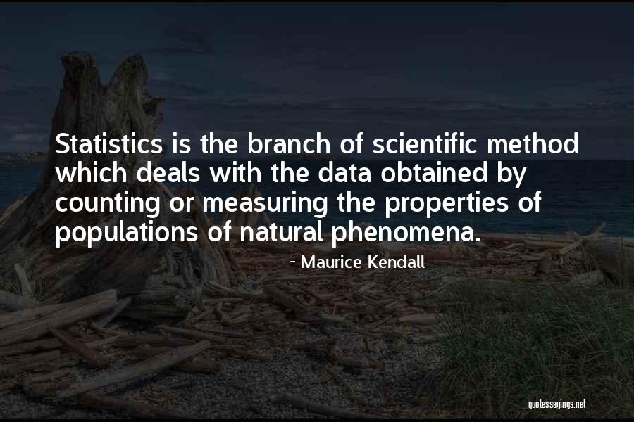 Statistics And Data Quotes By Maurice Kendall Statistics And Data Quotes By Maurice Kendall