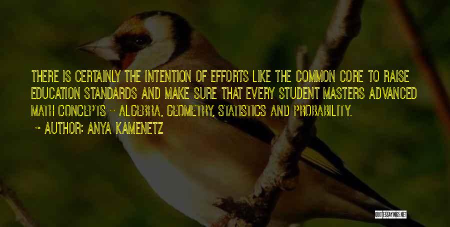 Statistics Math Quotes By Anya Kamenetz