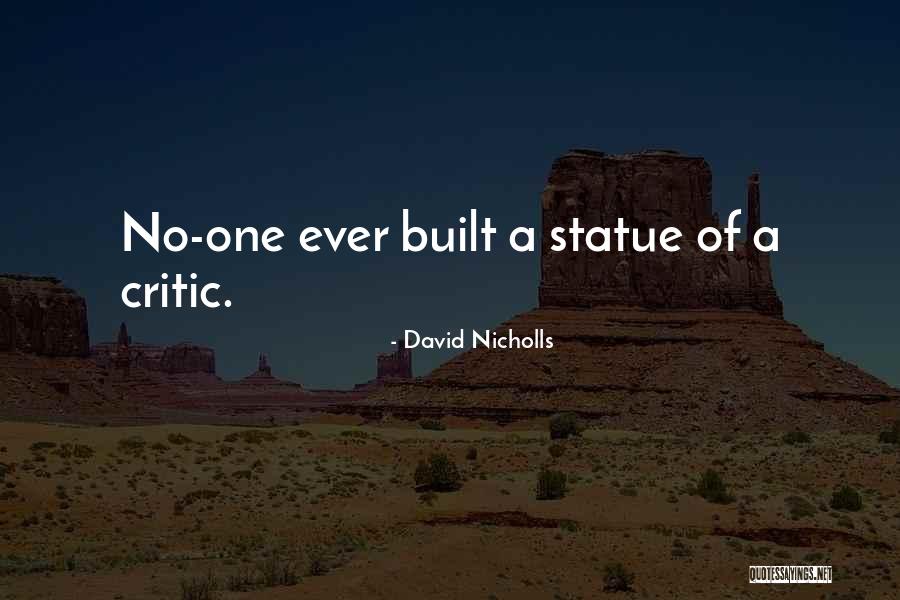 Statue Of David Quotes By David Nicholls