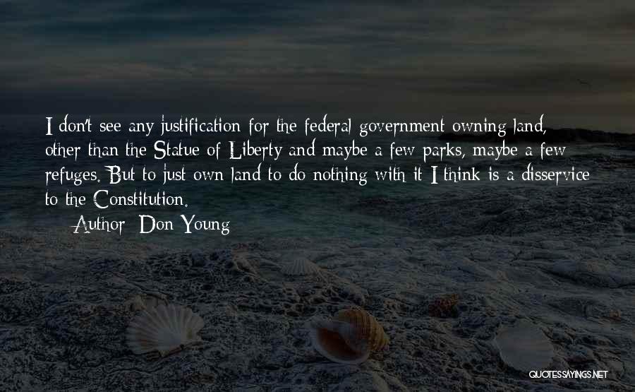 Statue Of Liberty Quotes By Don Young