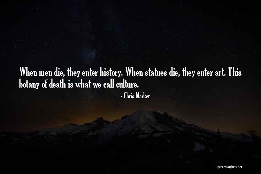 Statues Quotes By Chris Marker Statues Quotes By Chris Marker