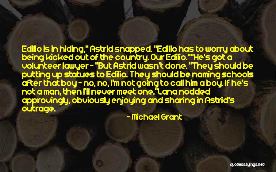 Statues Quotes By Michael Grant Statues Quotes By Michael Grant