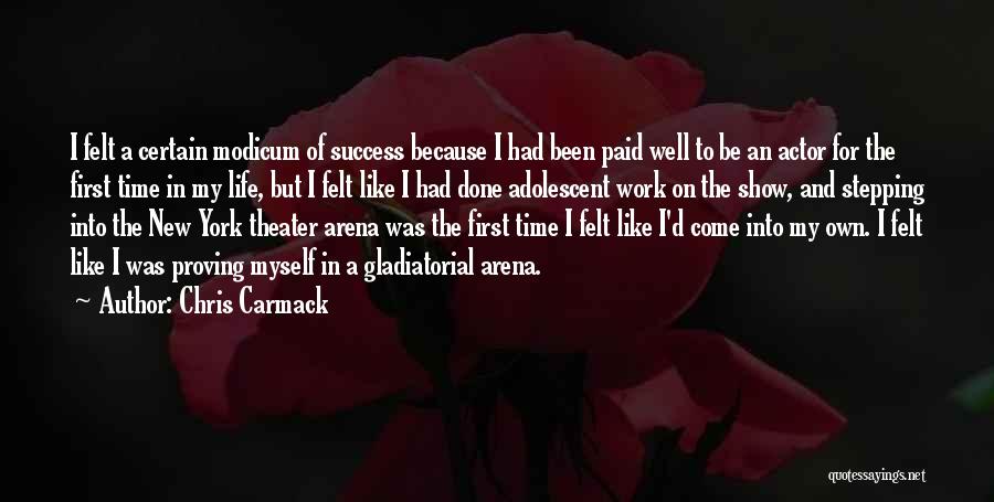 Status Conscious Quotes By Chris Carmack