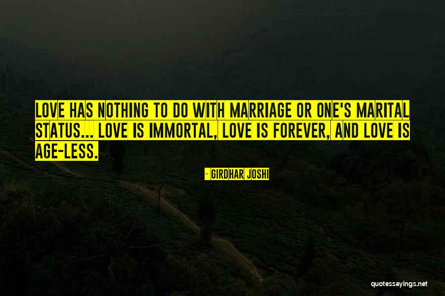 Status Marital Quotes By Girdhar Joshi Status Marital Quotes By Girdhar Joshi