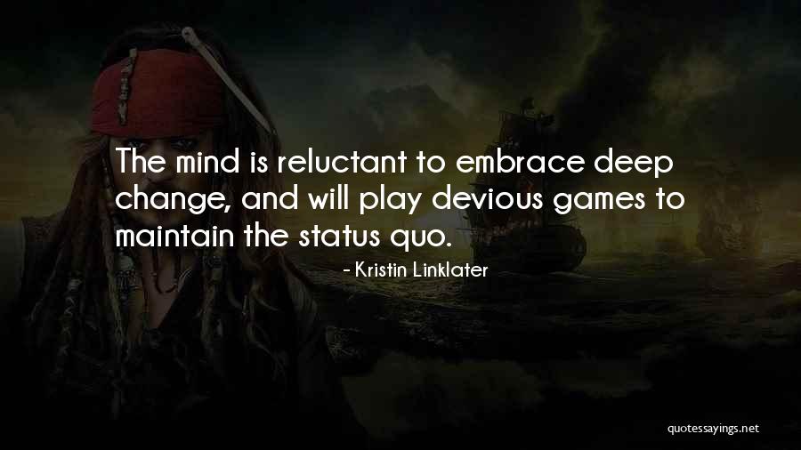 Status Mind Quotes By Kristin Linklater Status Mind Quotes By Kristin Linklater