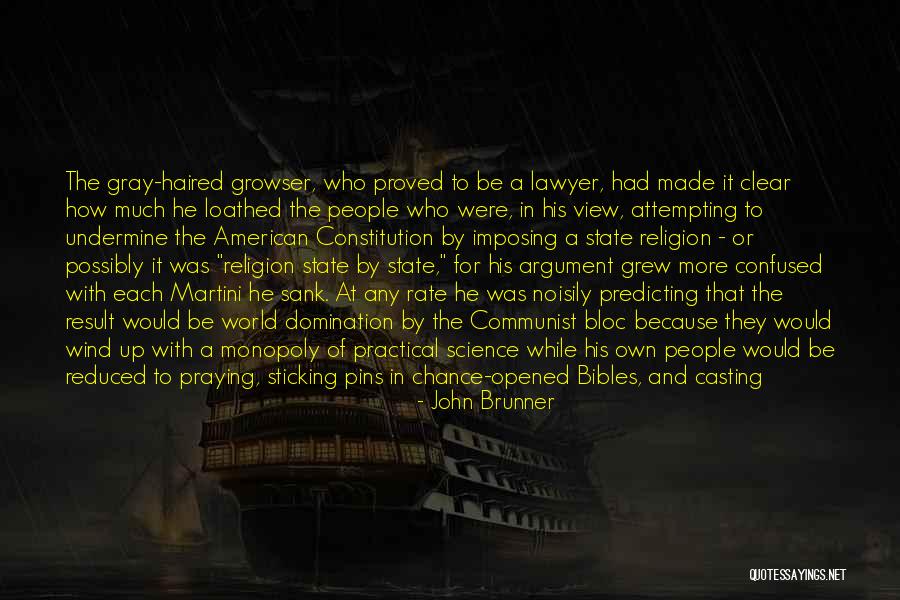 Stave 5 Quotes By John Brunner Stave 5 Quotes By John Brunner