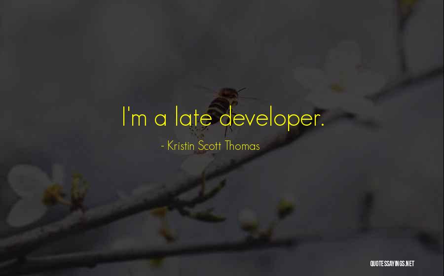 Stavrinou Estates Quotes By Kristin Scott Thomas Stavrinou Estates Quotes By Kristin Scott Thomas