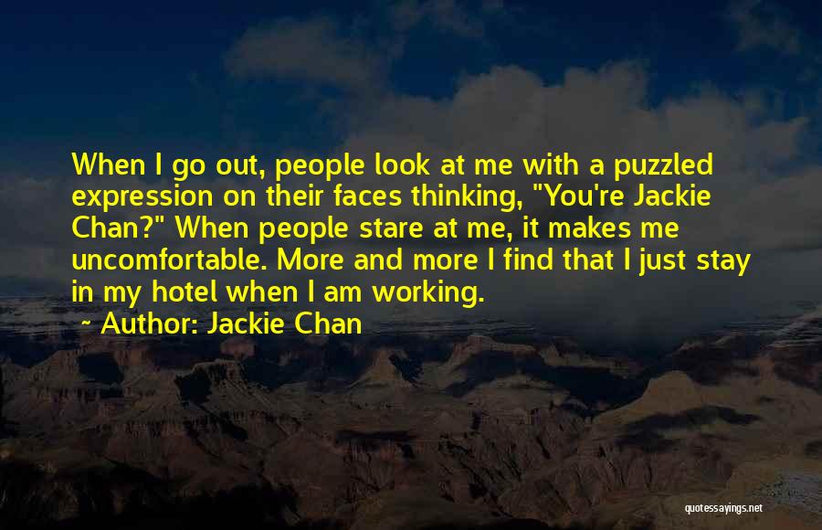 Stay And Go Quotes By Jackie Chan