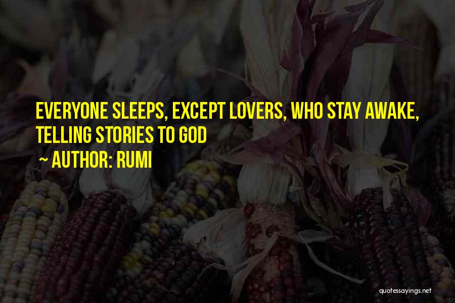 Stay Awake Quotes By Rumi