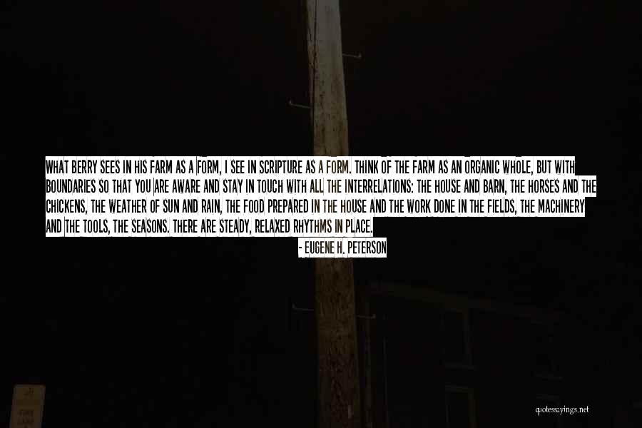 Stay Aware Quotes By Eugene H. Peterson Stay Aware Quotes By Eugene H. Peterson