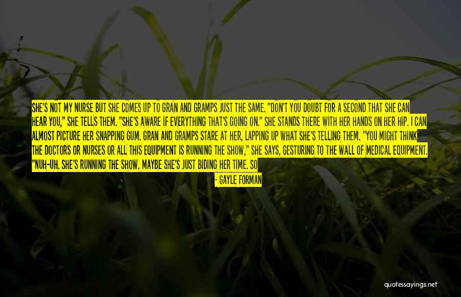 Stay Aware Quotes By Gayle Forman Stay Aware Quotes By Gayle Forman