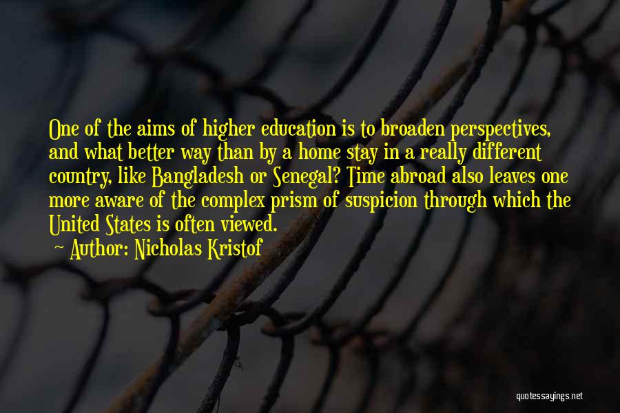 Stay Better Quotes By Nicholas Kristof