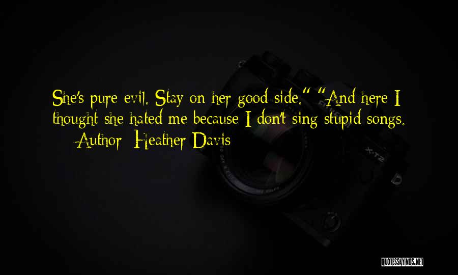 Stay By My Side Quotes By Heather Davis
