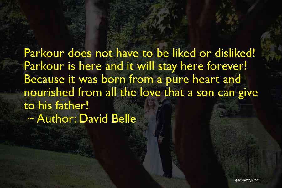 Stay Here Forever Quotes By David Belle