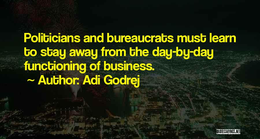 Stay In Your Own Business Quotes By Adi Godrej