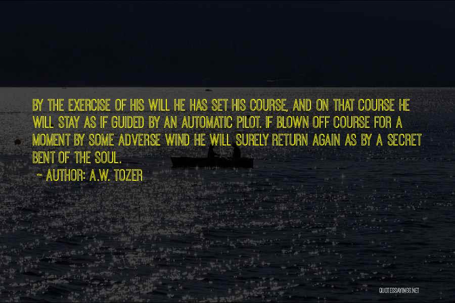 Stay On Course Quotes By A.W. Tozer