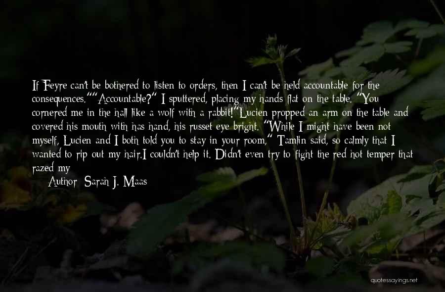 Stay Out Of My Room Quotes By Sarah J. Maas