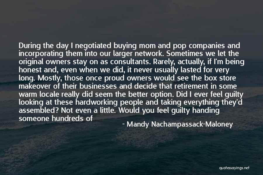 Stay Out People's Business Quotes By Mandy Nachampassack-Maloney