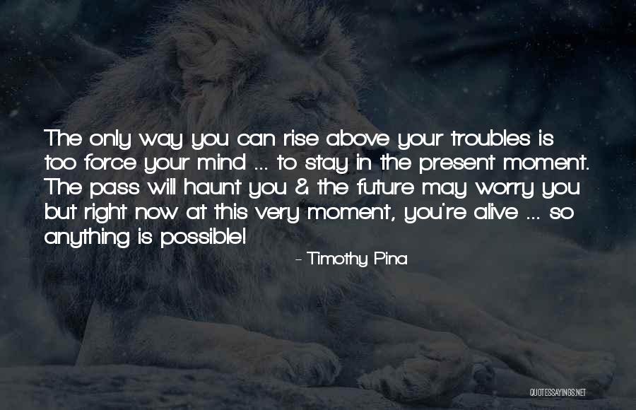 Stay Present Quotes By Timothy Pina