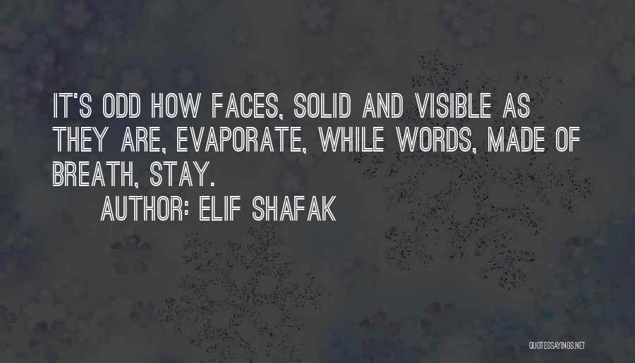 Stay Solid Quotes By Elif Shafak