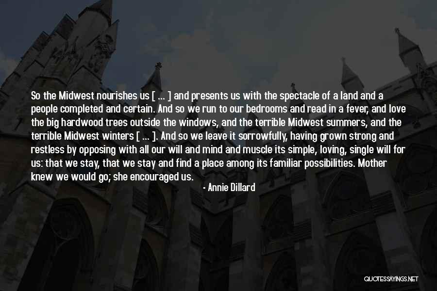 Stay Strong On Love Quotes By Annie Dillard Stay Strong On Love Quotes By Annie Dillard