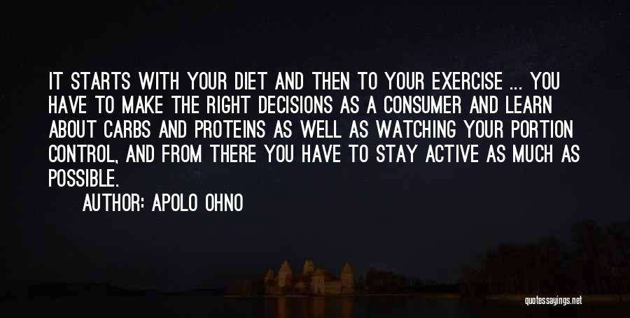 Stay Well Quotes By Apolo Ohno