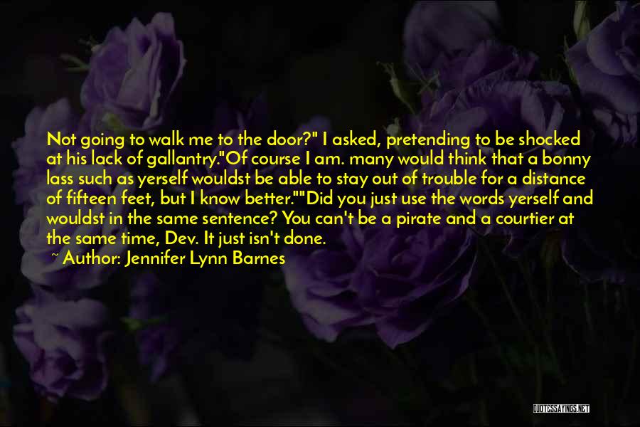 Stay With Me J Lynn Quotes By Jennifer Lynn Barnes