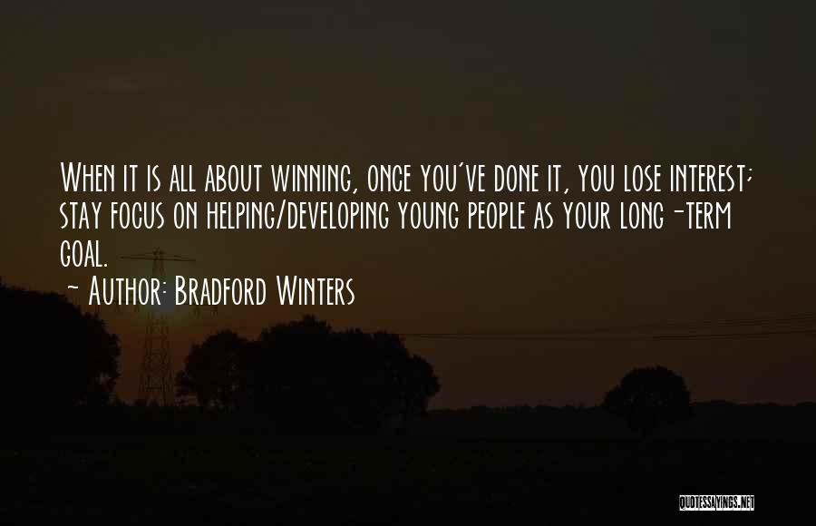 Stay Young Quotes By Bradford Winters