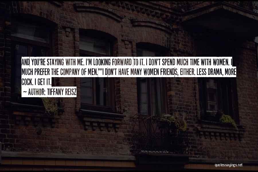 Staying Friends With An Ex Quotes By Tiffany Reisz