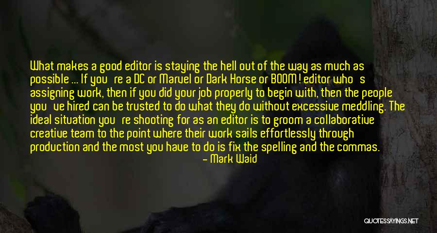 Staying On Point Quotes By Mark Waid Staying On Point Quotes By Mark Waid