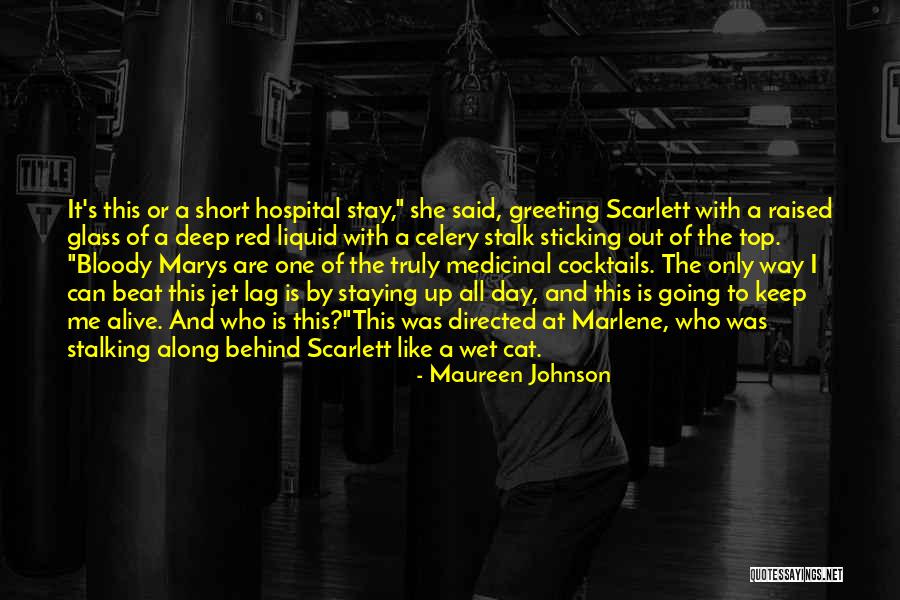 Staying On The Top Quotes By Maureen Johnson Staying On The Top Quotes By Maureen Johnson