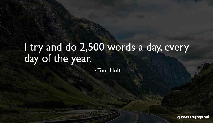 Staying Strong In Tough Times Quotes By Tom Holt