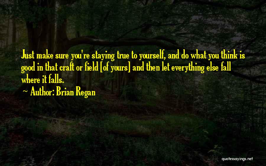 Staying True To Self Quotes By Brian Regan