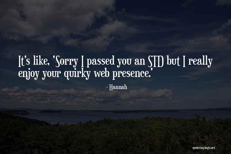 Std Quotes By Hannah Std Quotes By Hannah