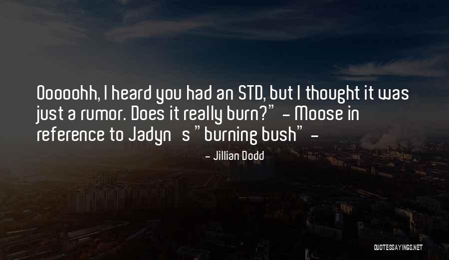 Std Quotes By Jillian Dodd