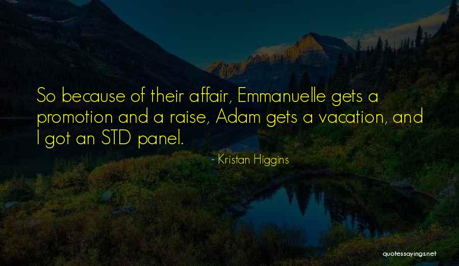 Std Quotes By Kristan Higgins