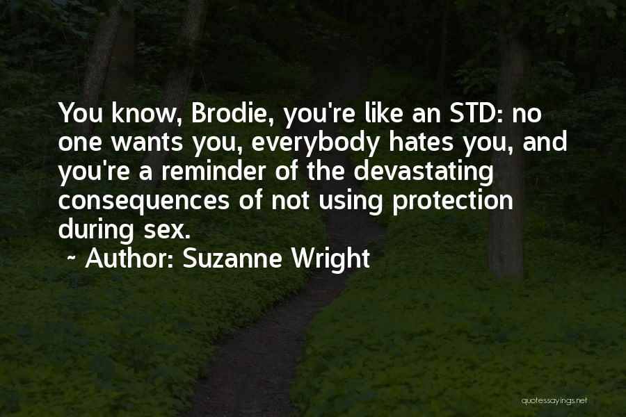 Std Quotes By Suzanne Wright