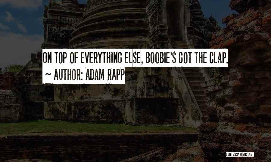 Stds Quotes By Adam Rapp