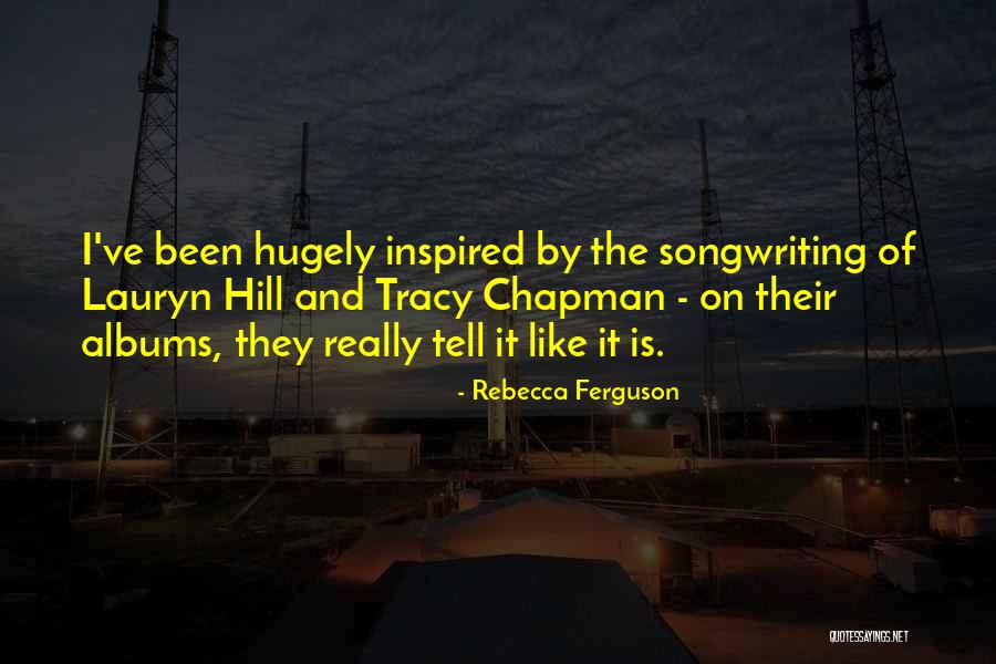 Ste Therese Quotes By Rebecca Ferguson