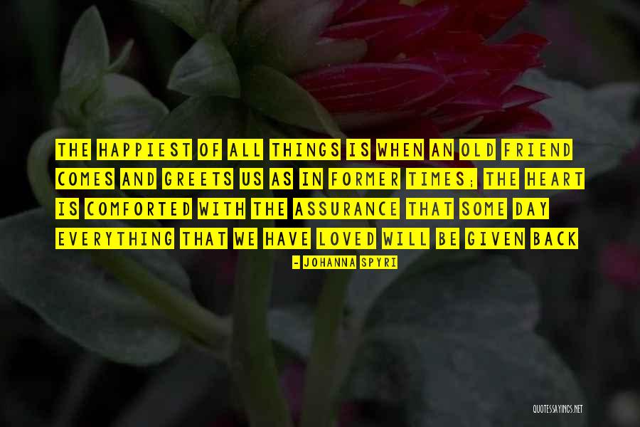 Steadecraft Quotes By Johanna Spyri Steadecraft Quotes By Johanna Spyri