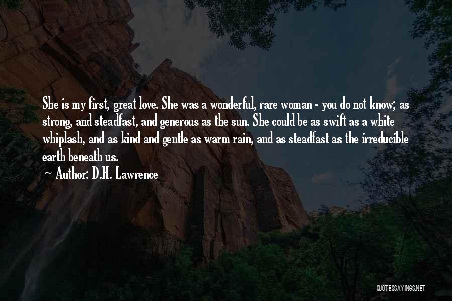Steadfast Love Quotes By D.H. Lawrence