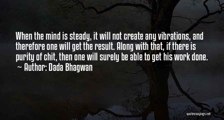 Steady Mind Quotes By Dada Bhagwan