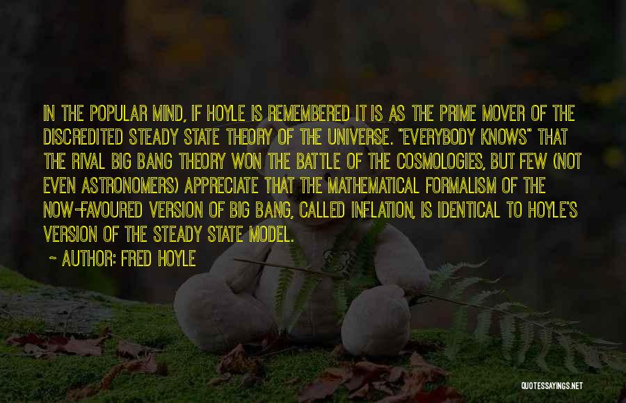 Steady Mind Quotes By Fred Hoyle