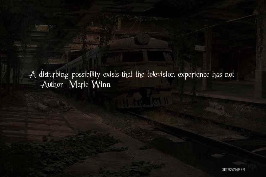 Steady Quotes By Marie Winn