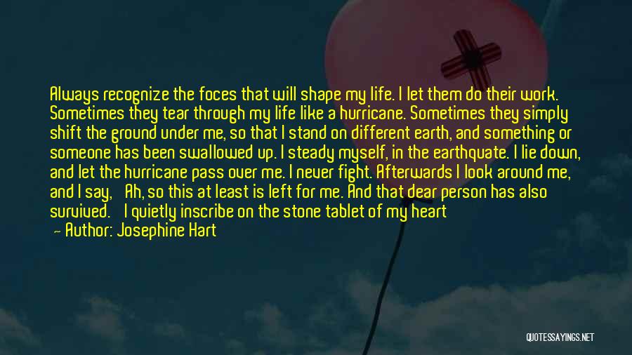 Steady Your Heart Quotes By Josephine Hart Steady Your Heart Quotes By Josephine Hart