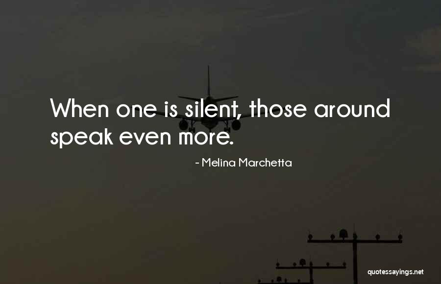 Steakhouse Restaurants Quotes By Melina Marchetta