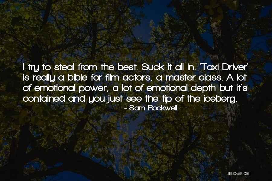 Steal Bible Quotes By Sam Rockwell