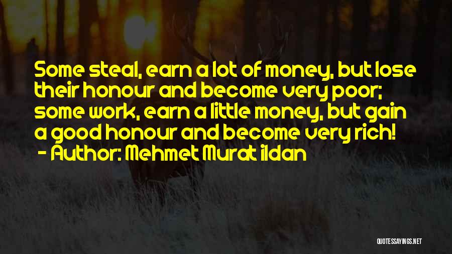 Steal Money Quotes By Mehmet Murat Ildan