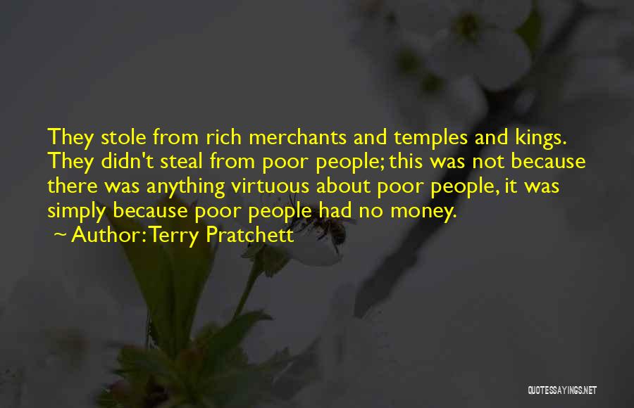 Steal Money Quotes By Terry Pratchett