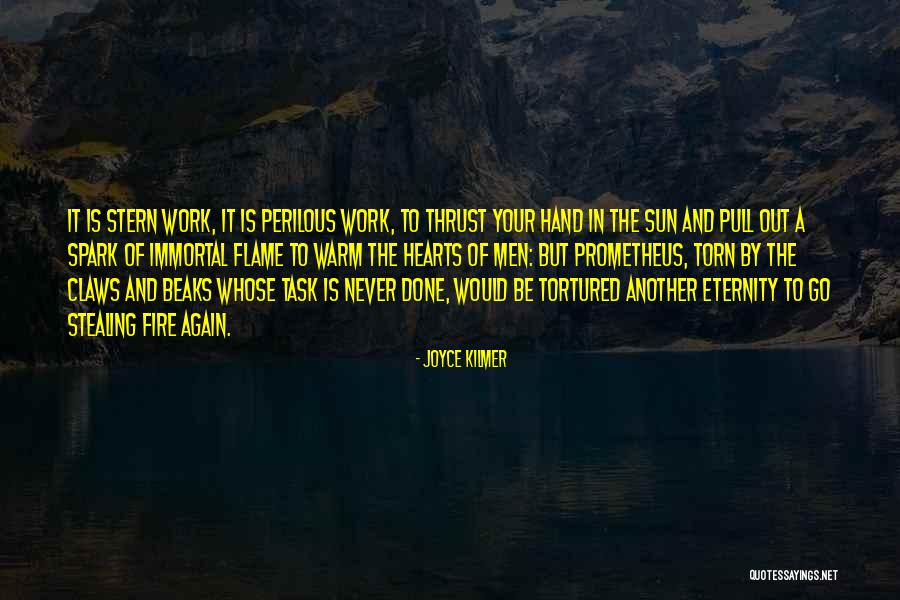 Stealing At Work Quotes By Joyce Kilmer Stealing At Work Quotes By Joyce Kilmer